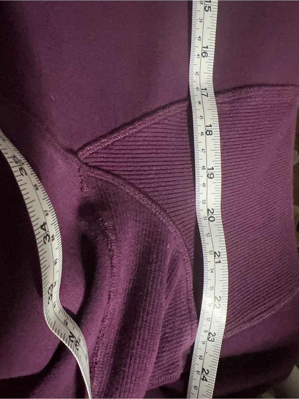 Purple Lululemon Scuba Stretch Lined Hood Zip-Up Hoodie Size 6 - Picture 7 of 8